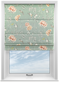 Borneo, Spearmint - Roman Blind